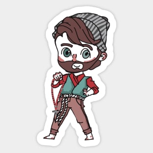 The Rosary Boxer (Chibi) Sticker